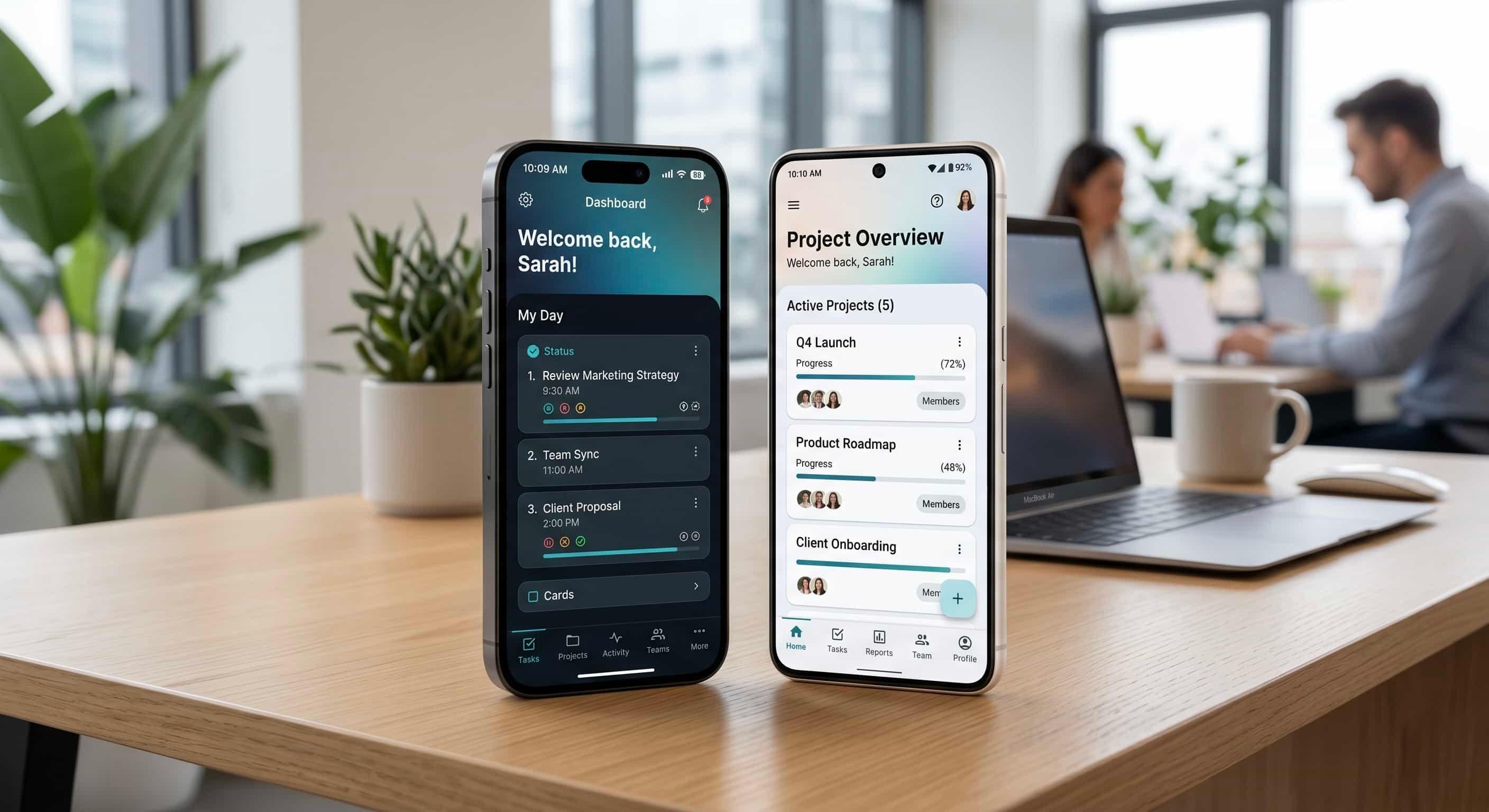 Native iOS and Android app development in East London