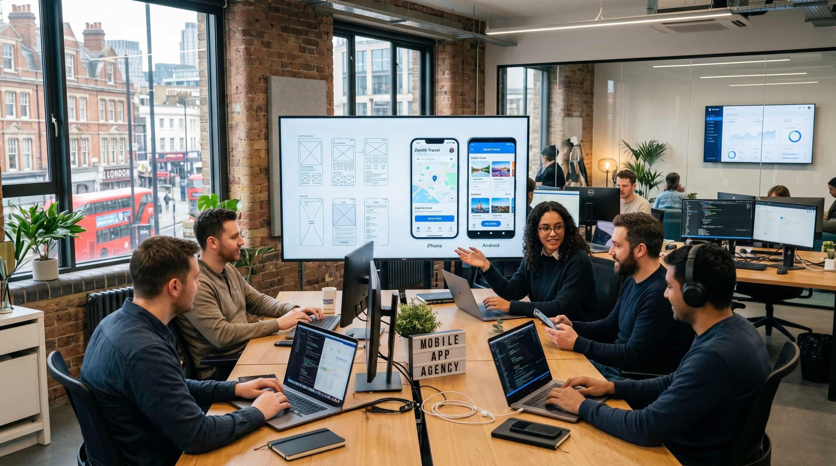Professional mobile app development agency in Barking, East London