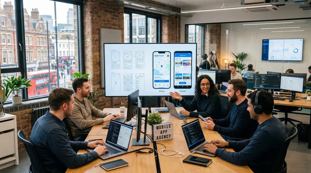 Professional mobile app development agency in Barking, East London