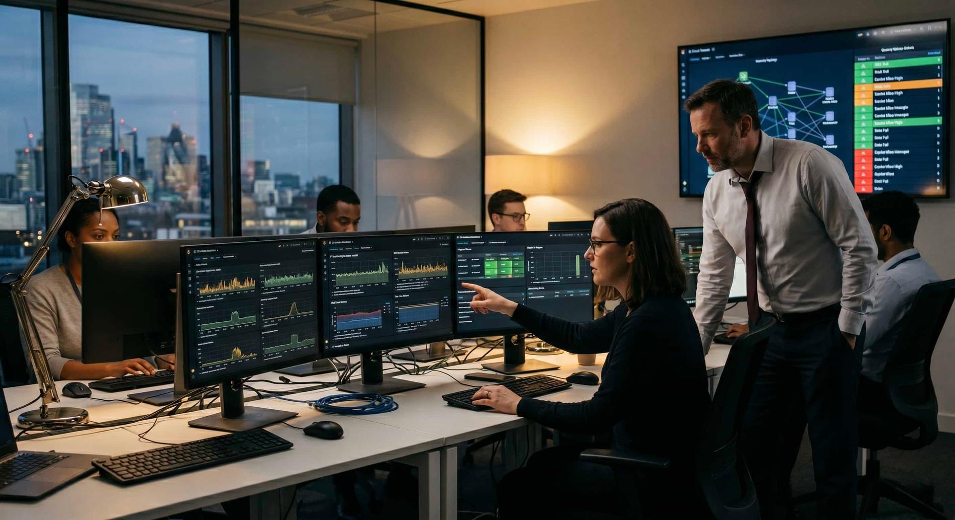 Secure cloud management environment for East London businesses