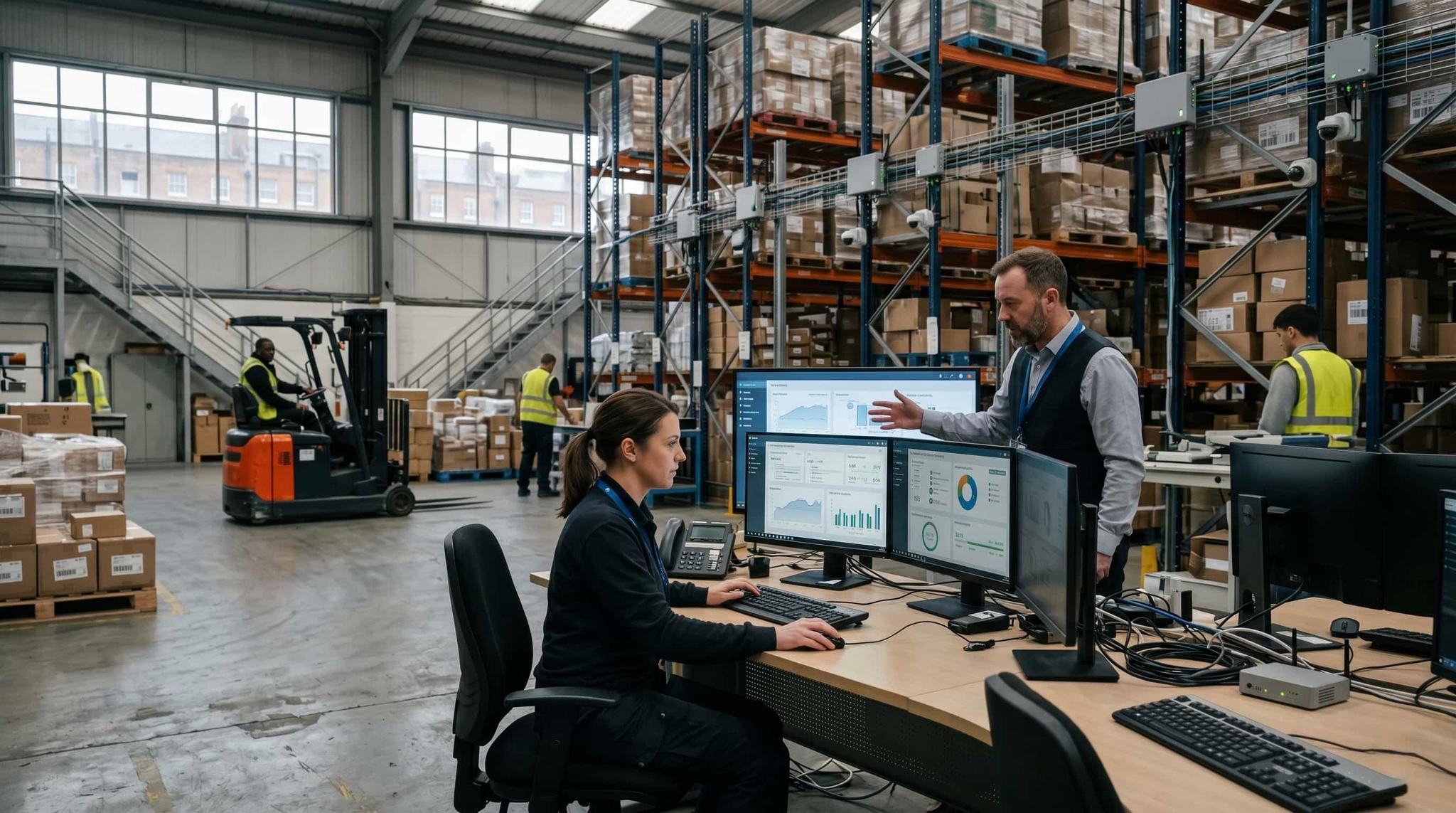 IoT enabled business environment in East London