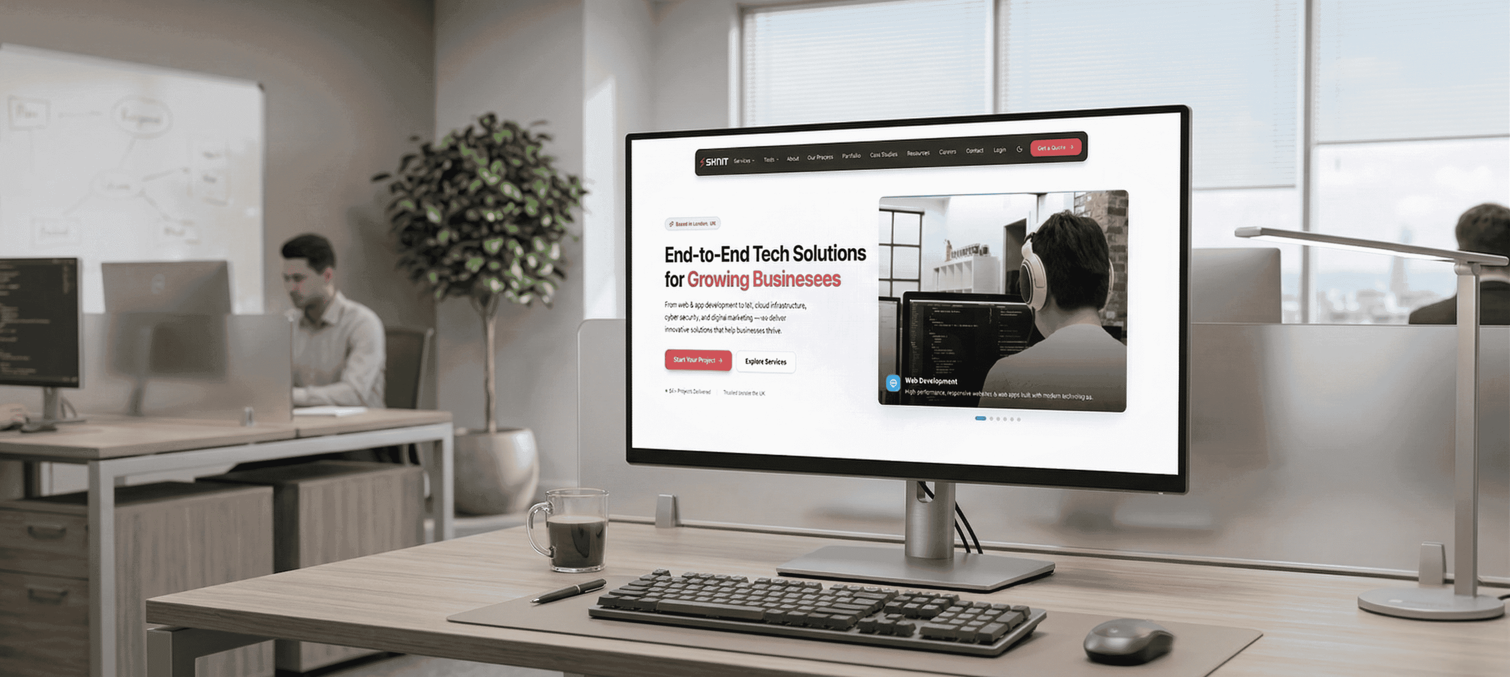 SKN IT — High-Performance Agency Portal